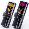 Valentine's Day and Teachers' Day eternal flower rose gold foil flower finished single piece simulation cross-border Item Picture